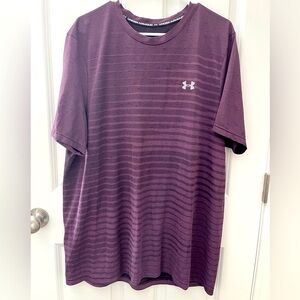 XXL Purple Under Armour Dri-Fit Polo